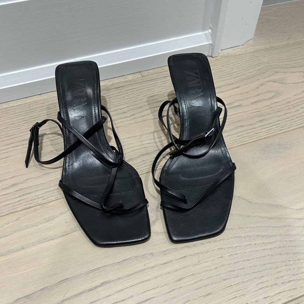 Zara sandal heels